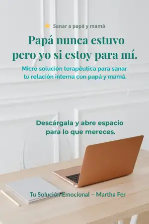 Papa nunca estuvo, pero yo si estoy para mi