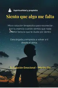Siento que algo me falta