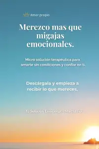 I deserve more than emotional crumbs